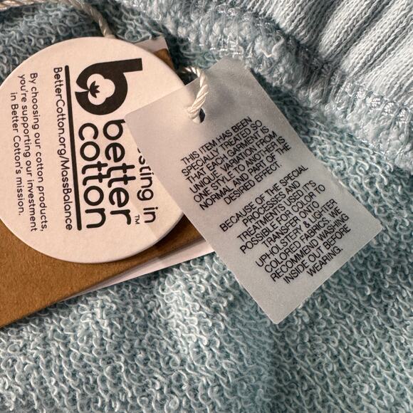 C&C California X-Large French Terry Sunwashed Shorts Stretch Drawstring Pockets - Picture 6 of 8